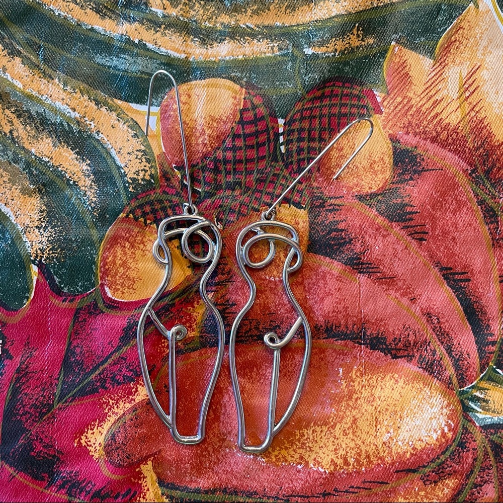 ‼️SOLD‼️Naked Women Earring